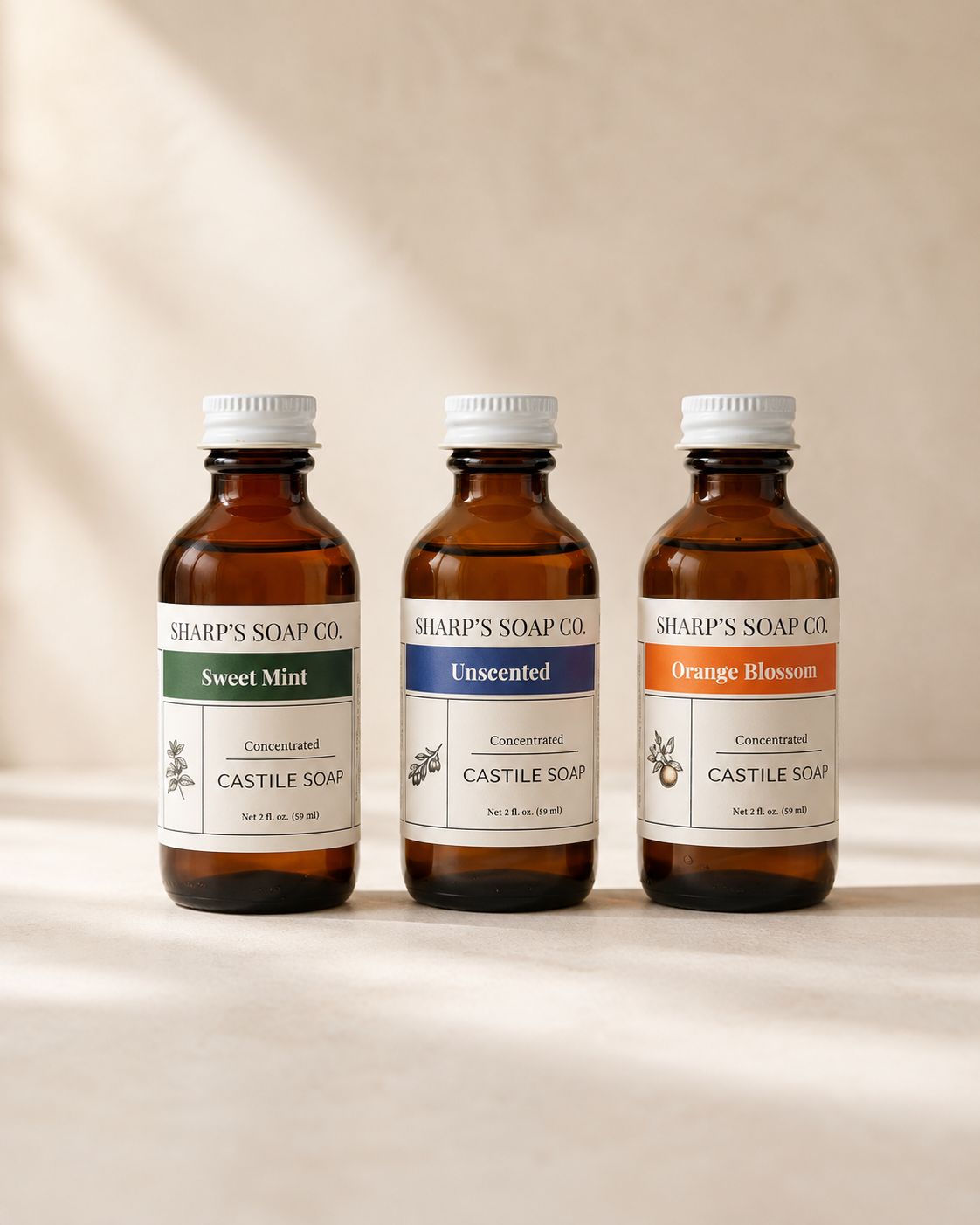Refillable Foaming Castile Hand Soap Starter Kit
