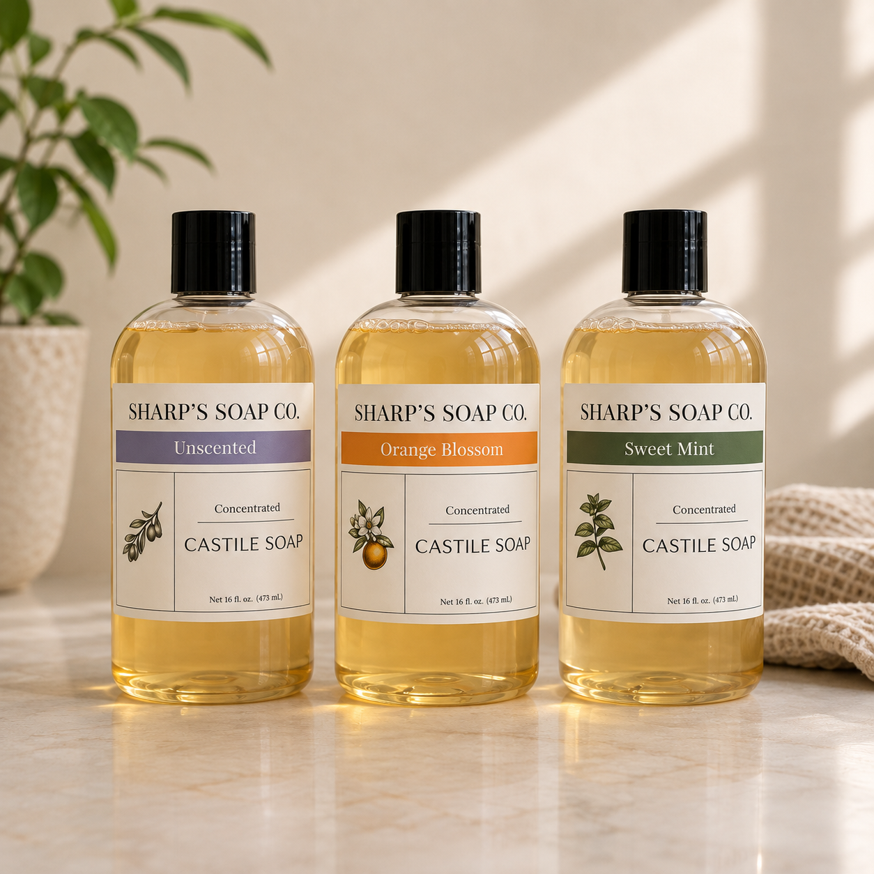 Multi-Purpose Concentrated Castile Soap