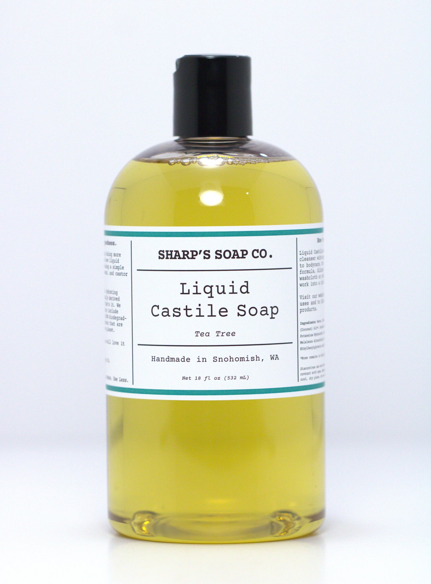 Tea Tree Liquid Castile Soap (18oz.)