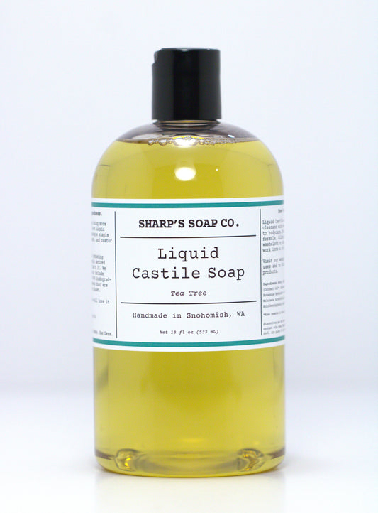 Tea Tree Liquid Castile Soap (18oz.)