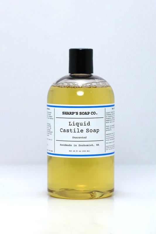 Unscented Liquid Castile Soap
