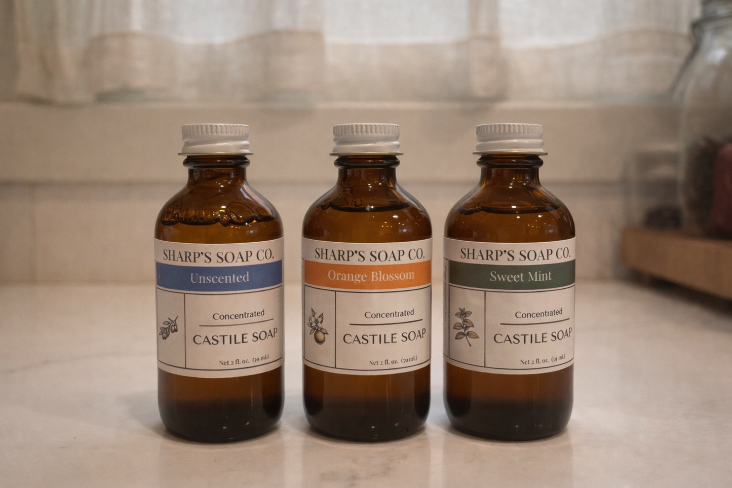Refillable Foaming Castile Hand Soap Starter Kit