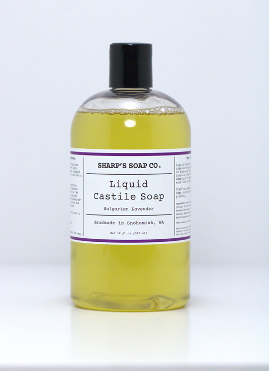 Lavender Liquid Castile Soap (18oz.)