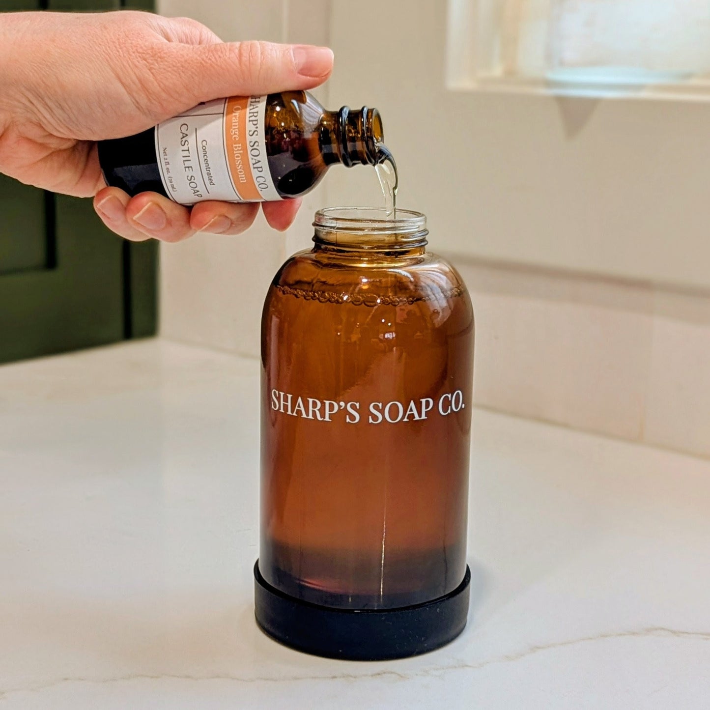 Refillable Foaming Castile Hand Soap Starter Kit